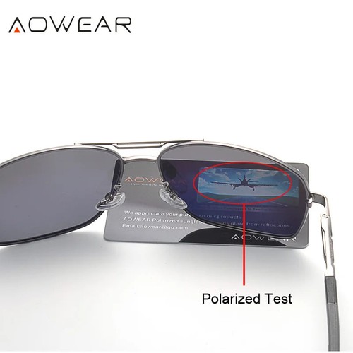 Sonnenbrille Herren Spiegel Pilotenbrille Luftfahrt Damen Polarisiert UV400 HD - Bild 4 von 18
