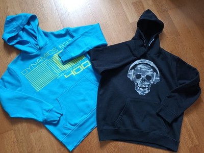 Zwei Kapuzensweatshirts Kangaroo Poo + Yigga für Boys Gr. 152 ## SUPER ##