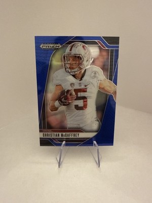2025 Panini Prizm Draft Picks - Christian McCaffrey #194 Blue Prizm /249