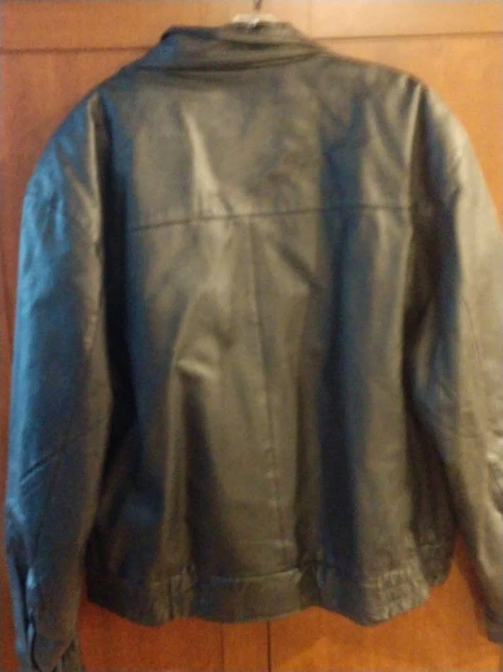 FRANKLIN ALLEN LEATHER JACKET SIZE XL BRAND NEW GREAT GIFT! - Image 2 of 4