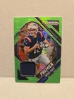 2025 Panini Prizm - Premier Jerseys Drake Maye #PJY-DME Neon Green Pulsar Prizm
