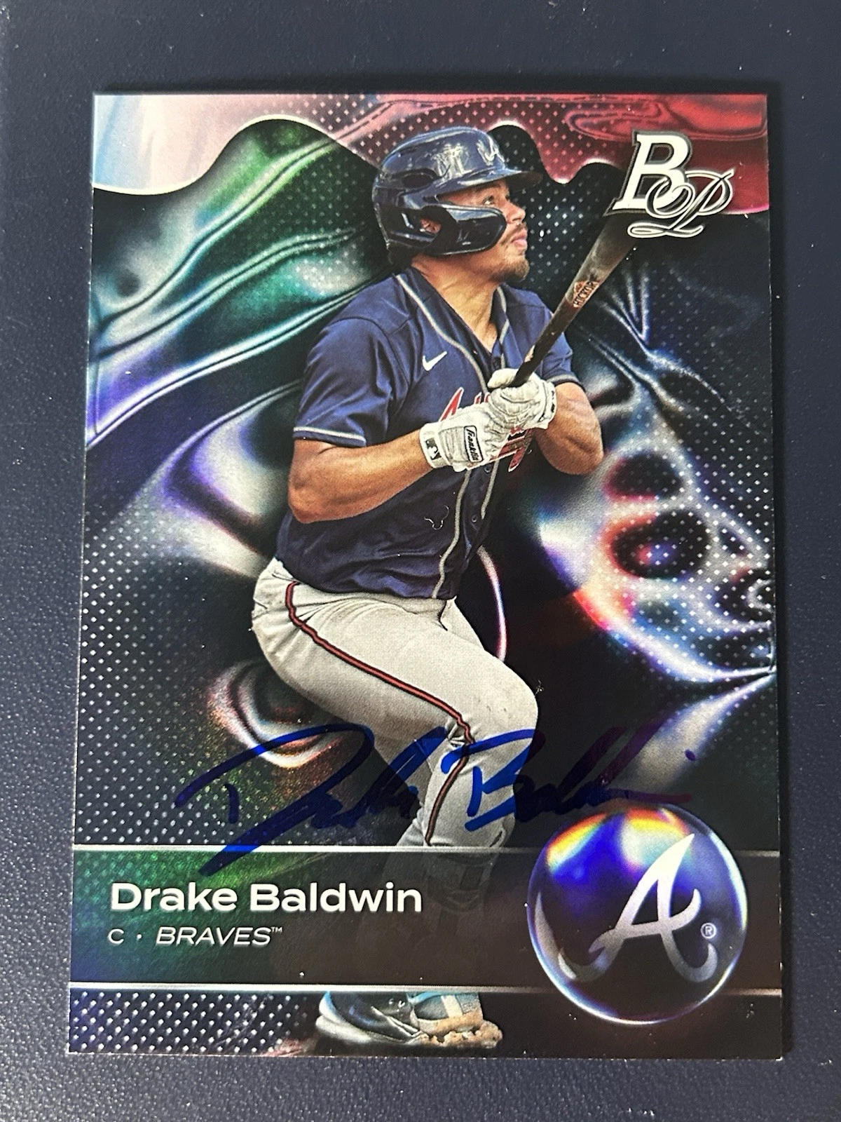 Drake Baldwin trading card