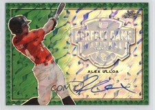 2020 Leaf Perfect Game National Showcase Green Marble 1/1 Alex Ulloa Auto i6j