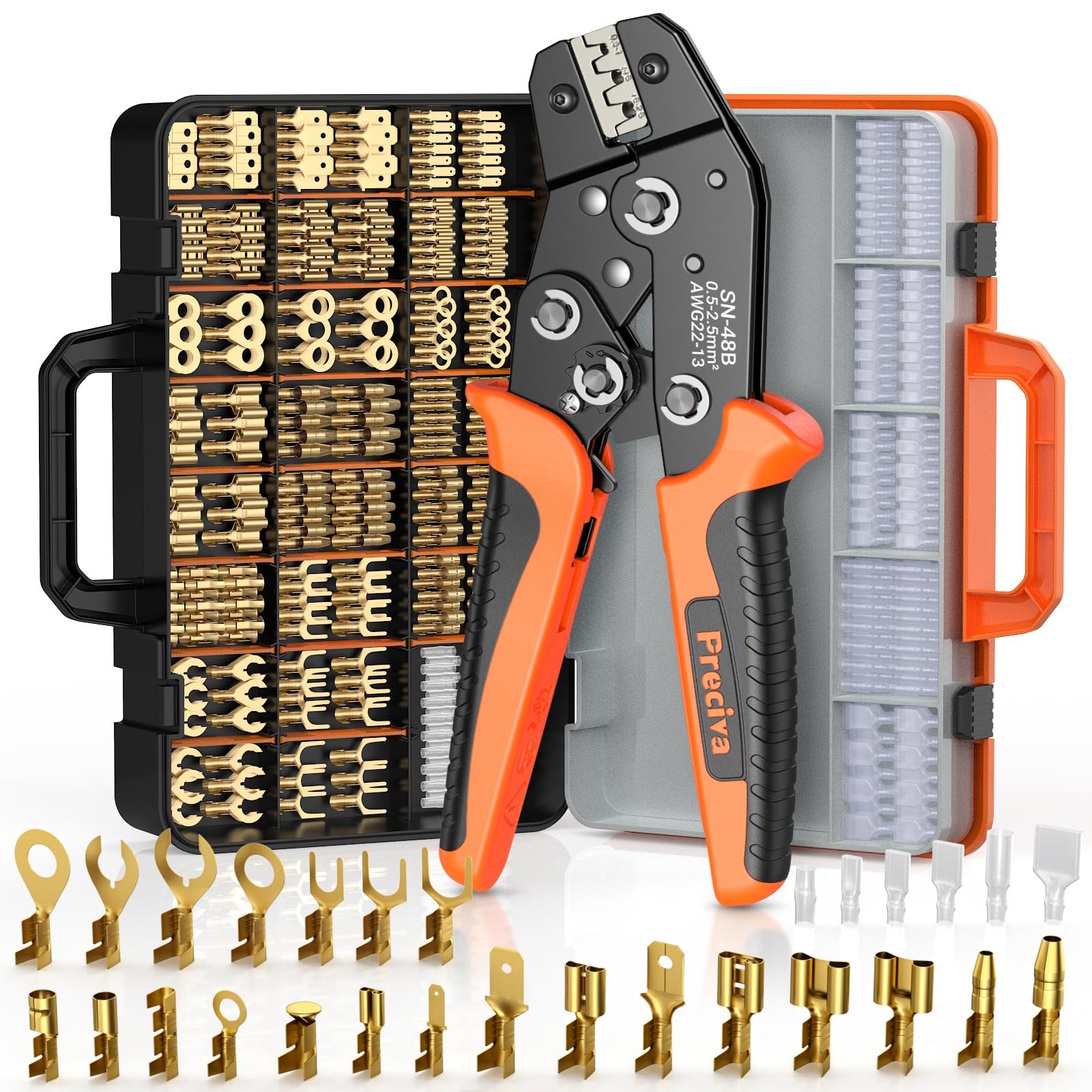 Kit Crimpatrice Smart con 22 Tipi Capicorda - Design e Potenza