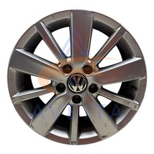 VW Golf 2011 MK6 16" Alloy Wheel Single 5K0601025S