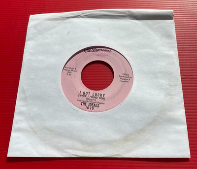 THE IDEALS I Got Lucky (When I Found You) 1966 USA 7'' vinyl single 45 record