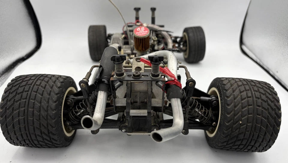 For parts Kyosho engine car 4WD chassis vintage rare - Image 4 of 4