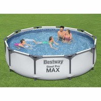Steel Pro Max Swimmingpool Set 305X76Cm Schwimmbecken Schwimmbad Pool Bestway