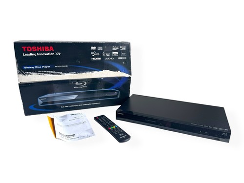 Toshiba BDX2100KB Blu-ray & DVD Player | Full HD 1080p | Remote & Box | USB