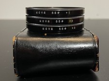 Hoya 55mm 1 2 3 Close-Up Camera Lens Filter Set with Case