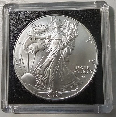 2025 American Silver Eagle, 1 oz UNC, MS, FREE SHIPPING -4