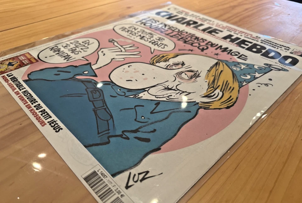 Rare Charlie Hebdo #1177 – Collector’s Magazine – Mint/Excellent Condition - Image 3 of 4