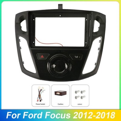 For Ford Focus 2012-2018 Car Stereo Radio Fascia Panel Double Din Frame GPS US