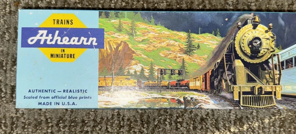 Tren de equipaje miniatura Union Pacific Athearn Trains #1147 caja original completa Foto 3 de 4