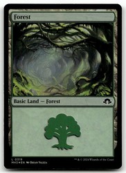 Forest (0319) Foil Modern Horizons 3 MTG