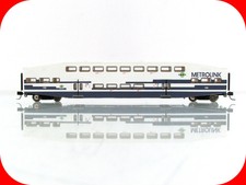 N Scale ***METROLINK*** Bi-Level Bombardier Coach #126 - Athearn 26012 **RARE