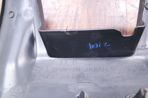 02-07 Subaru Impreza WRX OEM Lower Dash Trim Panel Steering Column Kick - Picture 8 of 10
