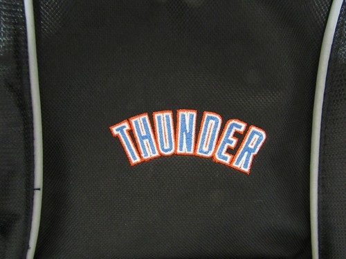 NBA Oklahoma City Thunder Embroidered Adult 3 Compartment Backpack Concept One - 第 2/7 張圖片