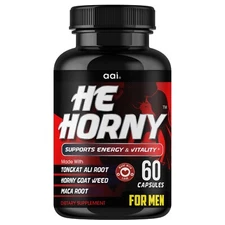 Max Strength Testosterone Booster for Men, Vitality & Libido Booster - 60 Pills