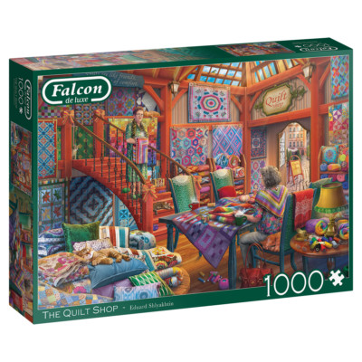 Falcon 11285 Eduard Shlyakhtin The Quilt Shop 1000 Teile Puzzle