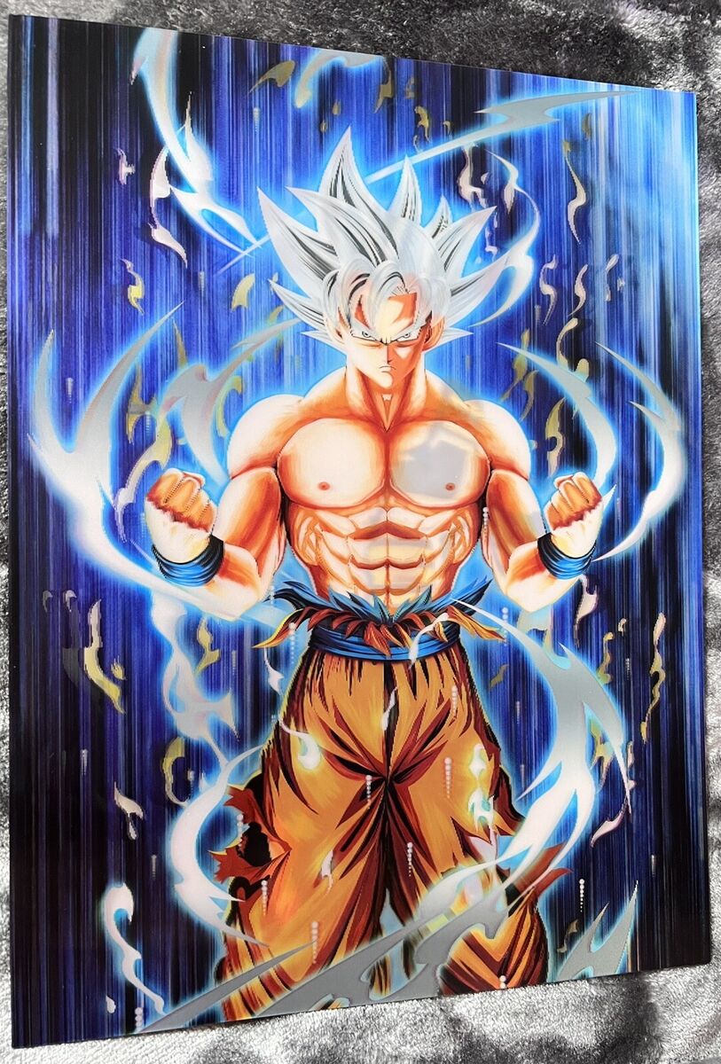 Goku,Vegeta -3D Lenticular Effect- Anime Dragon Ball Z Poster, 2