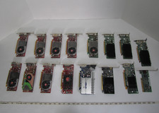 Lot Of 16 Misc Graphics Card