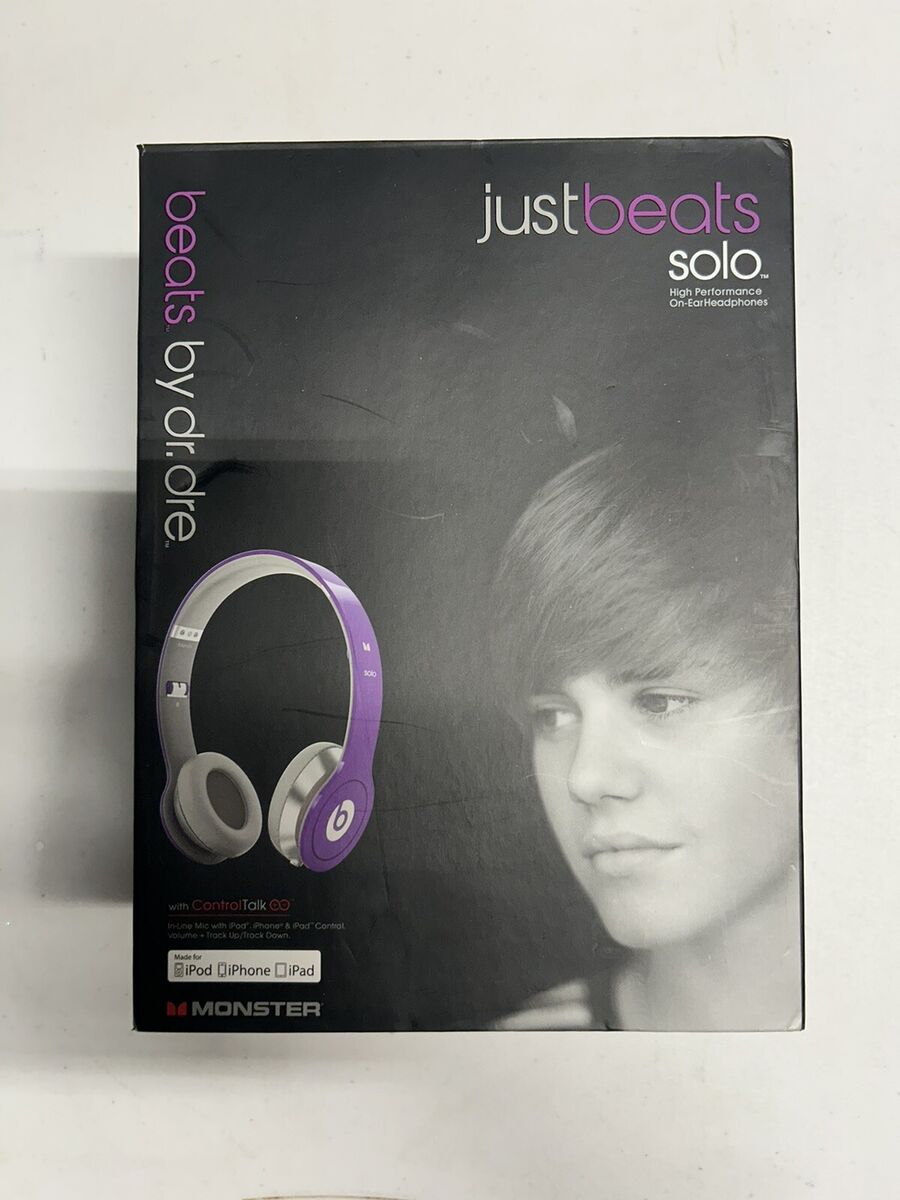 SUPER RARE* Beats by Dr. Dre Justin Bieber Edition Just SUPER RARE* Beats by Dr. Dre Justin Bieber Edition Just