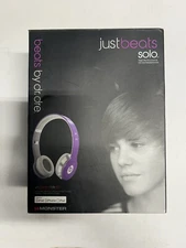 *SUPER RARE* Beats by Dr. Dre Justin Bieber Edition  Just Beats Solo BRAND NEW.
