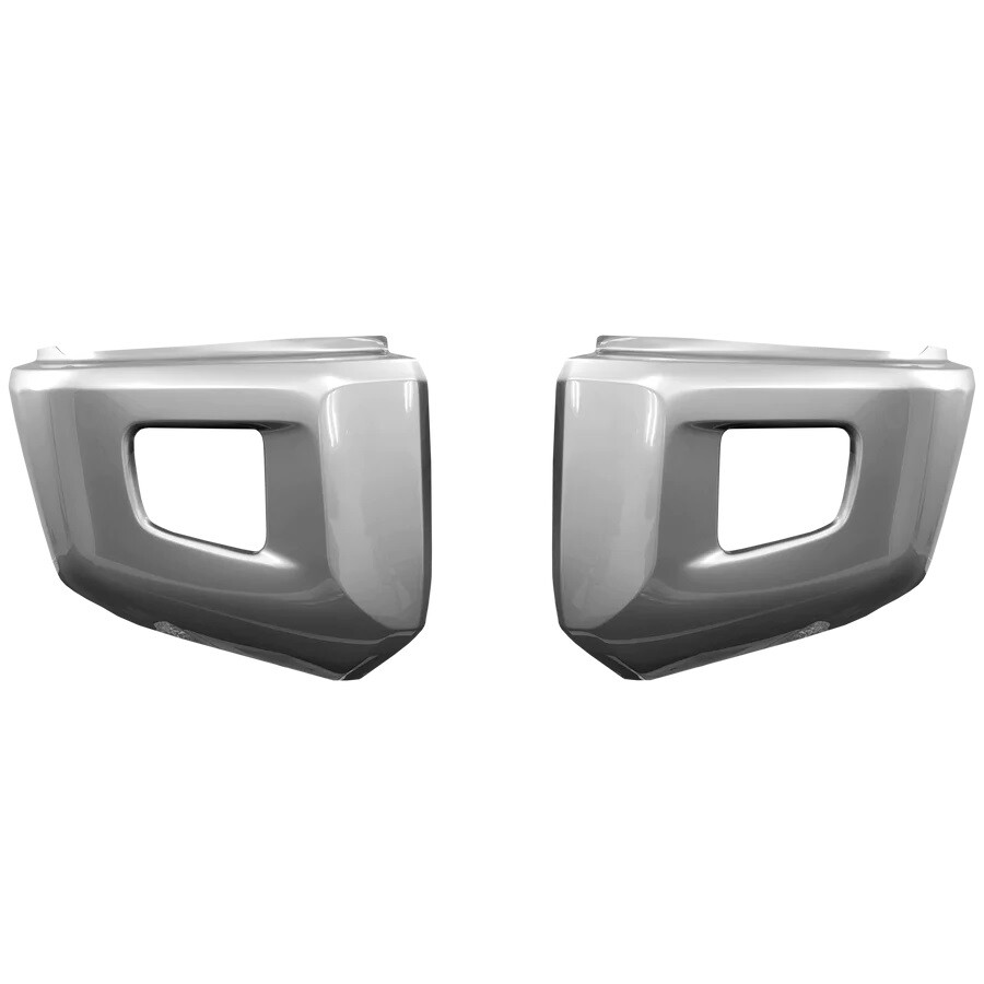 OE Silver Sky Metallic Front Bumper End Cap Overlay For 2014