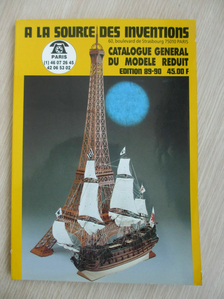 CATALOGUE GENERAL DU MODELE REDUIT 1989-1990 A LA SOURCE DES INVENTIONS 159 page - Photo 1/1