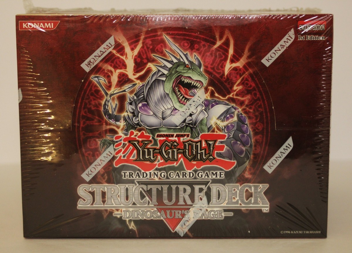 Yugioh Structure Deck - Dinosaurs Rage 1st Edition (8 Decks Total) | eBay