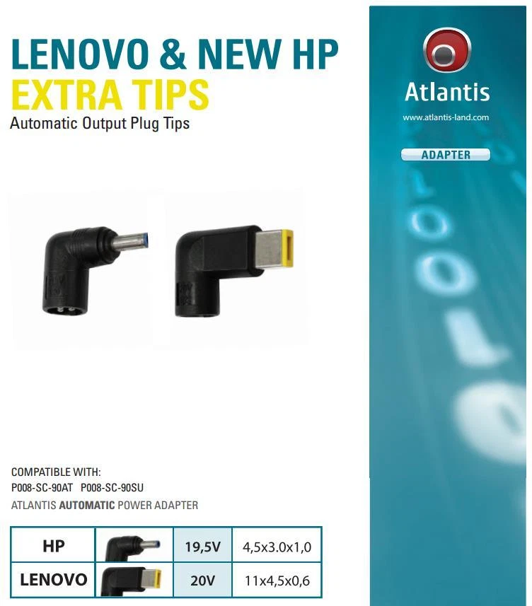 KIT CONNETTORI NB ATLANTIS P008-HP-LEN-AUT per LENOVO/HP vedi compatibilità