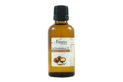 279 /1L Macadamianussöl bio kaltgepresst unraffiniert nativ vegan 50ml Glas kba