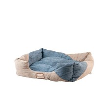Armarkat Cat Bed Model C47, Navy blue  beige