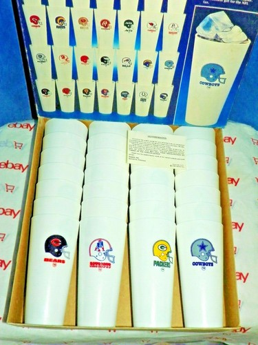 1983 NFL Tumbler Collectors Edition Officially Licensed Set 28 Gläser Selten Neu - Bild 3 von 9