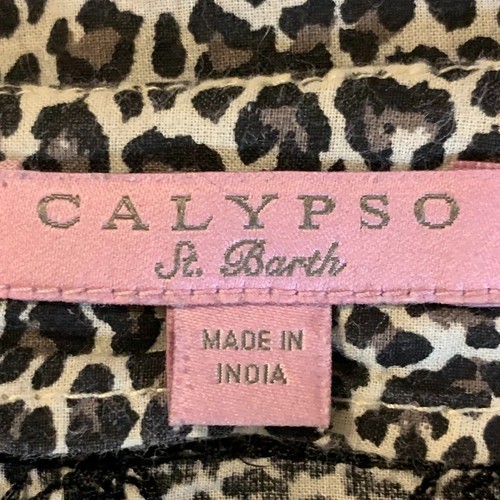 Calypso St. Barth Swim Pullover V Neck Embroidered Swim Cover Dress Size XS - Picture 8 of 14