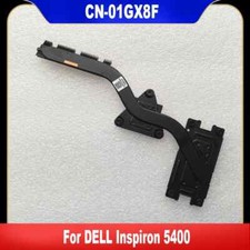 01GX8F For DELL Inspiron 5400 Laptop CPU Cooling Fan Heatsink Copper Tube