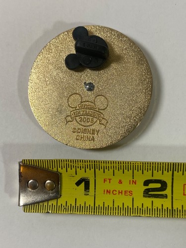 WDW 2008 Fab Four Spinner Trading Pin raggio 1,7" Topolino Minnie Daffy Pluto - Foto 5 di 13