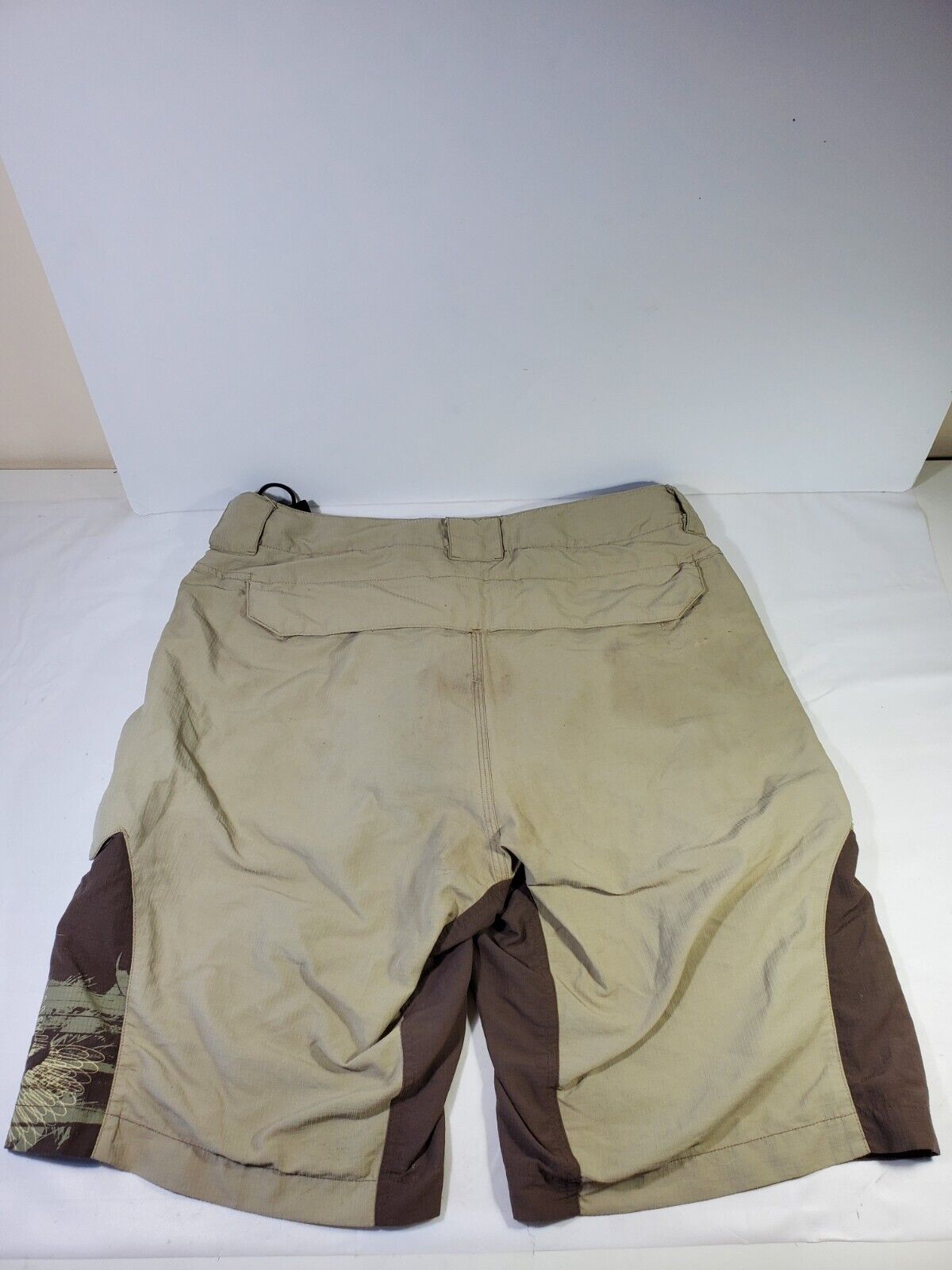 Vintage Oakley Padded Mountain Bike Shorts Brown Large