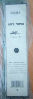 ELVOX BUILT-IN BOX ART. 9093 3 MODULES MULTI SYSTEM GALILEO