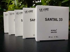LE LABO SANTAL 33 BAR SOAP LOT OF 5 EACH 2oz TOTAL OF 10oz