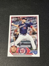 Tanner Rainey - Washington Nationals - 2023 Topps Series 1 - #80