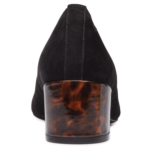 Vionic Olympia Natalie Tortoise Block Heels In Black | eBay