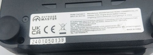 NUEVO Outdoor Master 20 PSI Alta Presión SUP Bomba de Aire Cachalot 2 SIN MANGUERA - Imagen 2 de 2