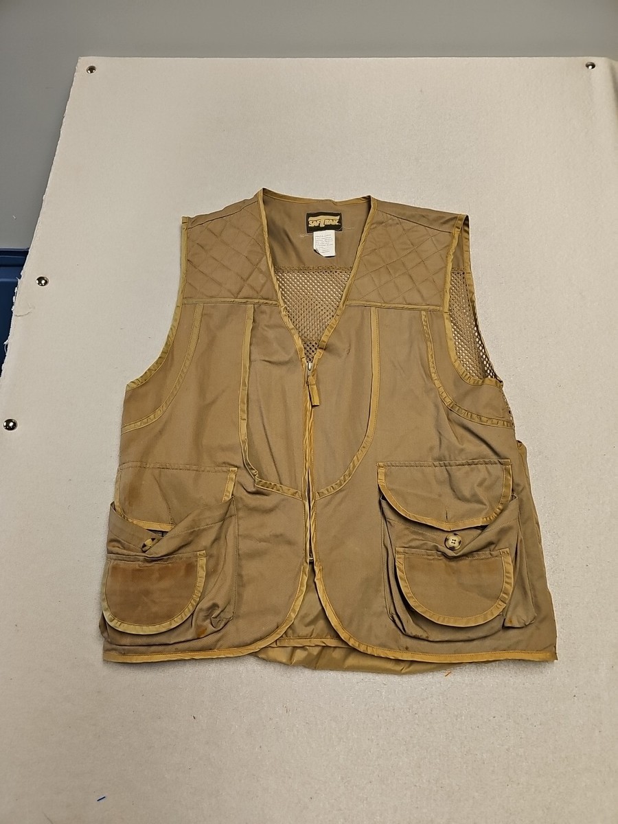 Gilet de pêche chasse vintage homme SafTbak Made in USA