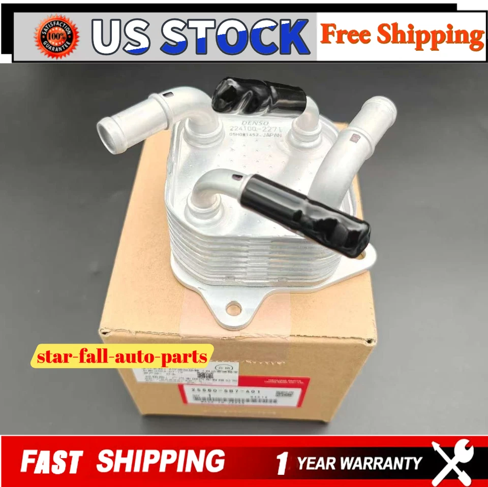 Enfriador de aceite y líquido de transmisión OEM para Honda Crosstour 2013-2015 Pilot 2016-2020 Foto 2 de 4