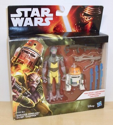 Star Wars: Rebels - Garazeb Orrelios & C1-10P ''Chopper'' Actionfiguren *Sealed*