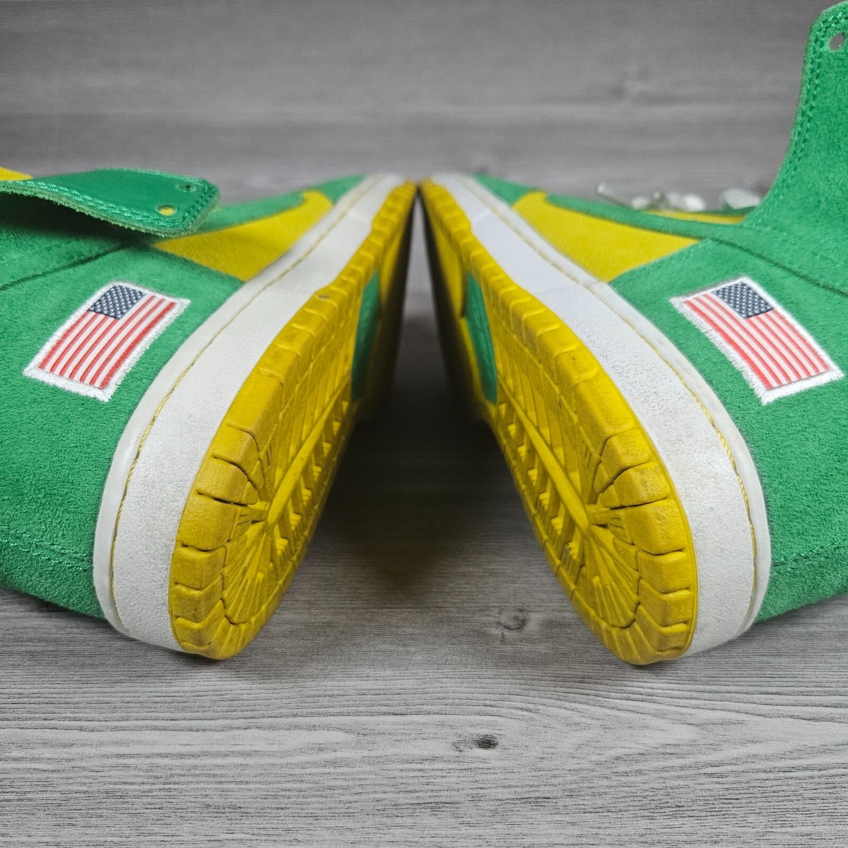靴 Nike SB Dunk High Oakland Athletics Nike SB Dunk High Oakland Athletics Size 9.5 305050 337 A's