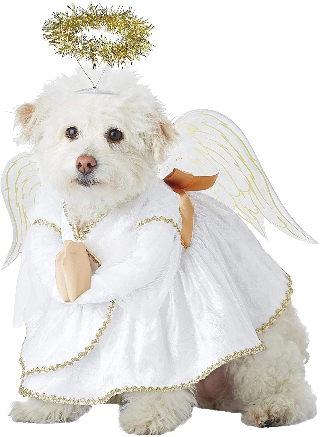 Trajes de perro de Ángel de poliéster