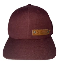 The Classics Yupoong Hat Cap Snapback Acrylic Wool Roughnecks Leather Logo OSFM